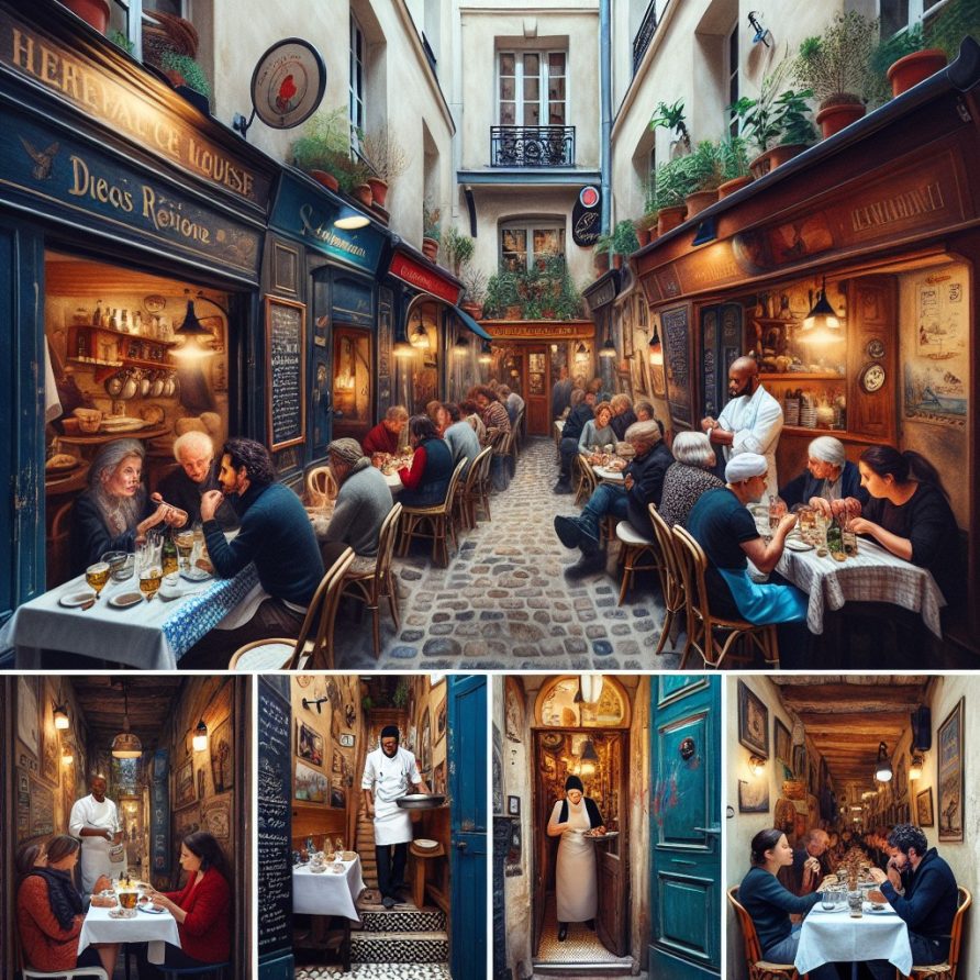 Les bistrots cachés de Paris : une sélection de restaurants insolites et secrets